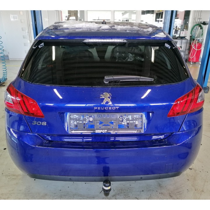 Towbar, Auto-Hak, Vertical Detachable System, Peugeot 308 2013 - 2021 - EDK.ro