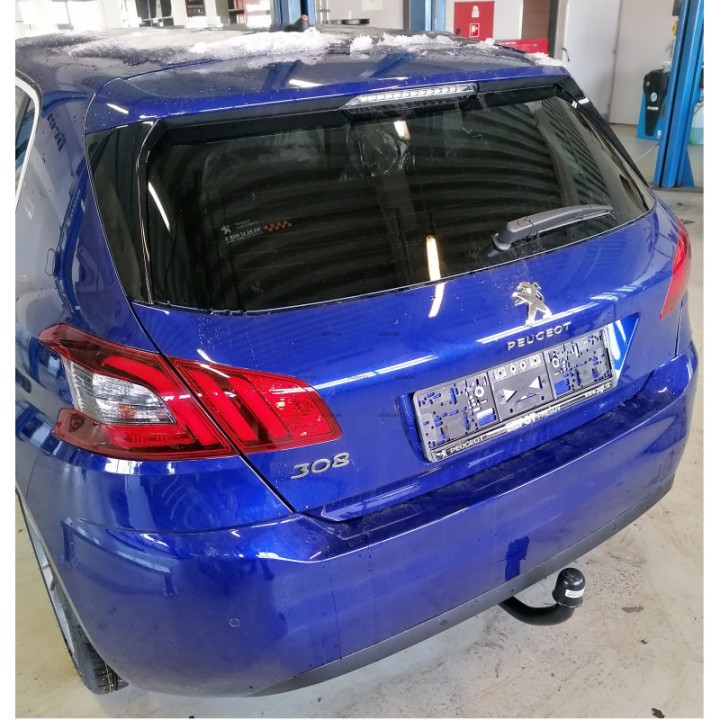 Towbar, Auto-Hak, Vertical Detachable System, Peugeot 308 2013 - 2021 - EDK.ro