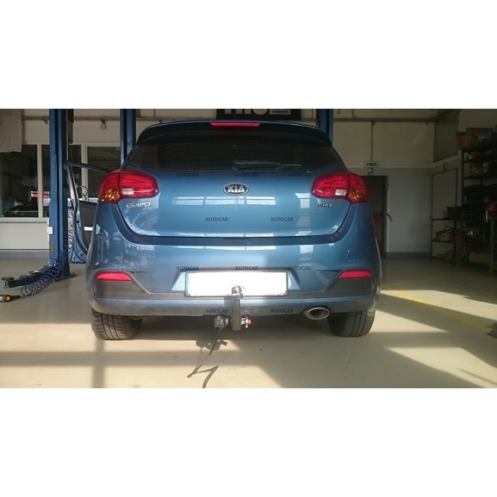 Vertical Detachable Towbar with Key, Westfalia Automotive 3/5 Doors, Kia Ceed 2012 - 2018 - EDK.ro