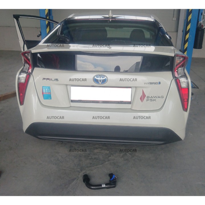 Towbar, Auto-Hak, Vertical Detachable System, Toyota Prius 2015 - Present - EDK.ro