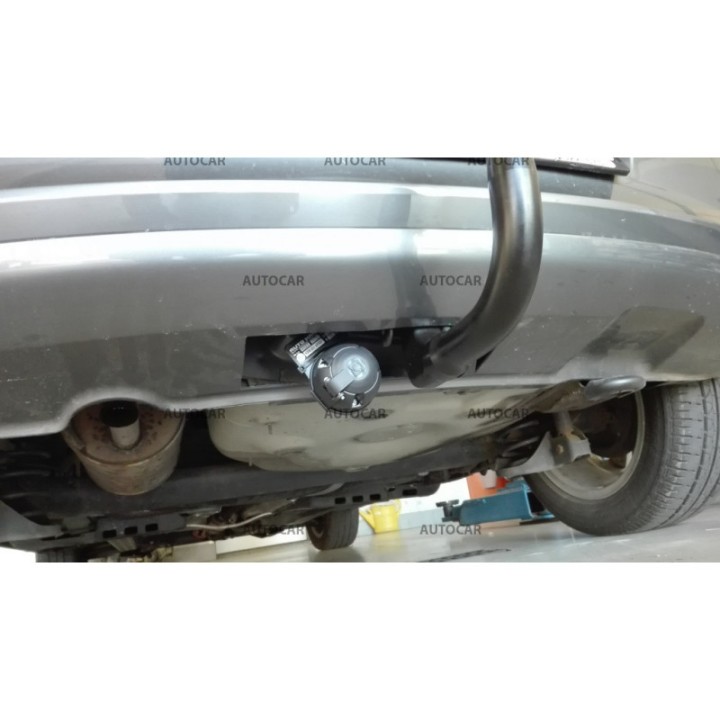 Cârlig de Remorcare, Auto-Hak, Sistem Demontabil Vertical, Volkswagen Polo 3/5 Uși 2009 - 2017 - EDK.ro