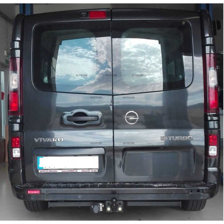 Cârlig de Remorcare, Auto-Hak, Sistem Semi-Demontabil, Opel Vivaro 2014 - 2019 - EDK.ro