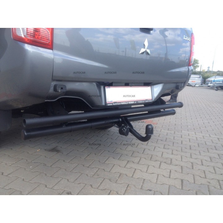 Cârlig de Remorcare, Auto-Hak, Sistem Semi-Demontabil, Mitsubishi L204 Pick-up 2015 - 2019 - EDK.ro