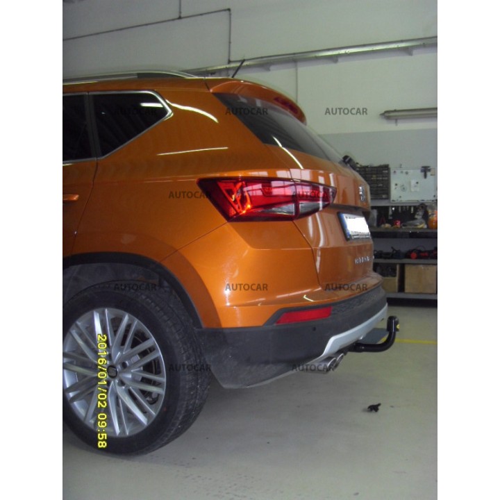 Cârlig de Remorcare, Auto-Hak, Sistem Demontabil Vertical, Seat Ateca 5 Uși 2016 - 2023 - EDK.ro
