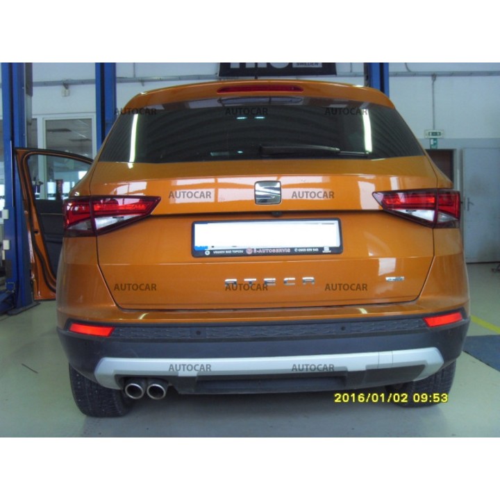 Cârlig de Remorcare, Auto-Hak, Sistem Demontabil Vertical, Seat Ateca 5 Uși 2016 - 2023 - EDK.ro