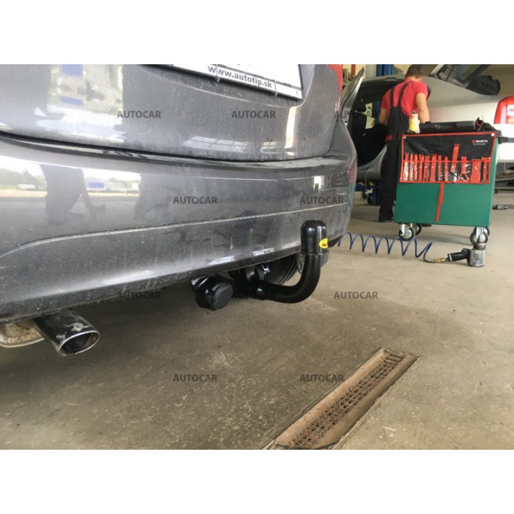 Towbar, Auto-Hak, Vertical Detachable System, Opel Meriva 2010 - 2017 - EDK.ro