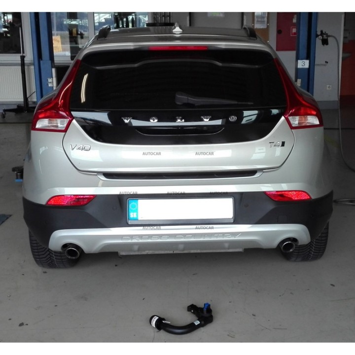 Cârlig de Remorcare Detașabil Vertical cu Cheie, Westfalia Automotive, Volvo V40 2012 - Prezent - EDK.ro