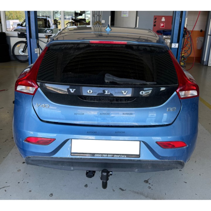 Cârlig de Remorcare Detașabil Vertical cu Cheie, Westfalia Automotive, Volvo V40 2012 - Prezent - EDK.ro