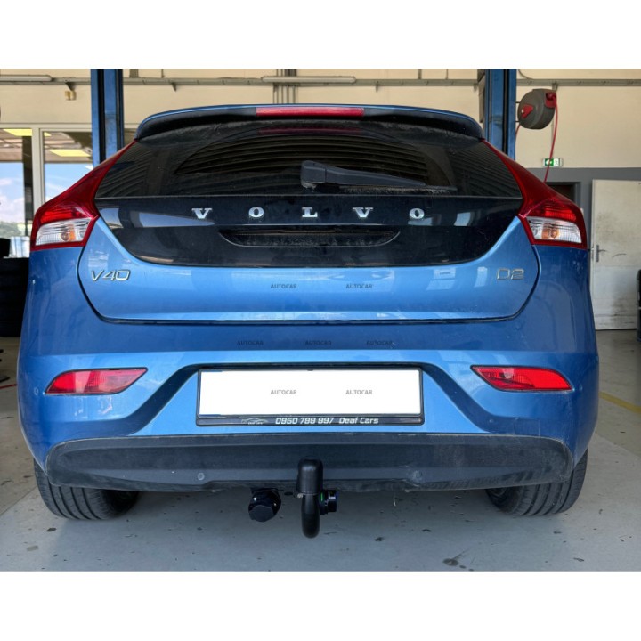 Cârlig de Remorcare Detașabil Vertical cu Cheie, Westfalia Automotive, Volvo V40 2012 - 2019 - EDK.ro