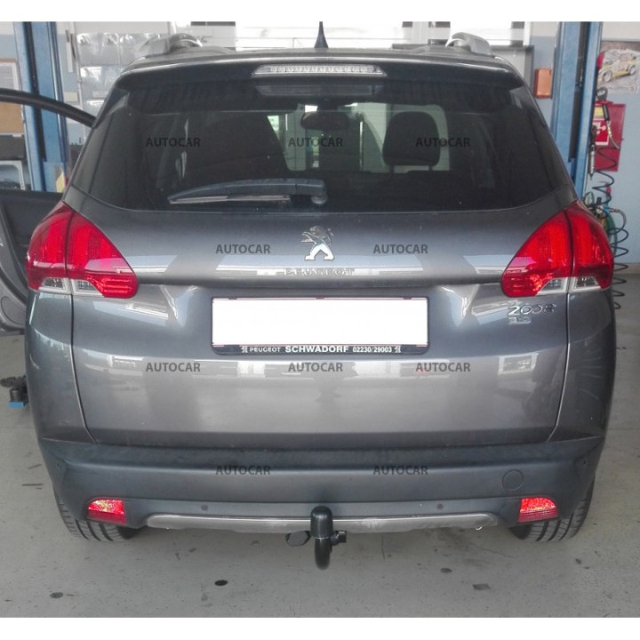 Towbar, Auto-Hak, Vertical Detachable System, Peugeot 2008 5-Door without AdBlue 2013 - 2019 - EDK.ro