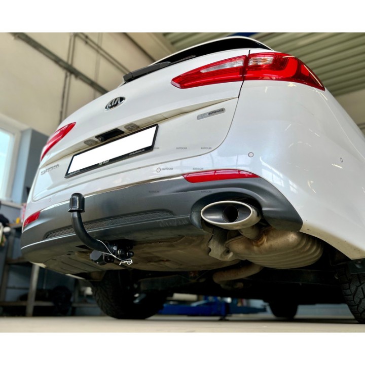 Cârlig de Remorcare, Auto-Hak, Sistem Demontabil Automat, Kia Optima fără AdBlue 2016 - Prezent - EDK.ro