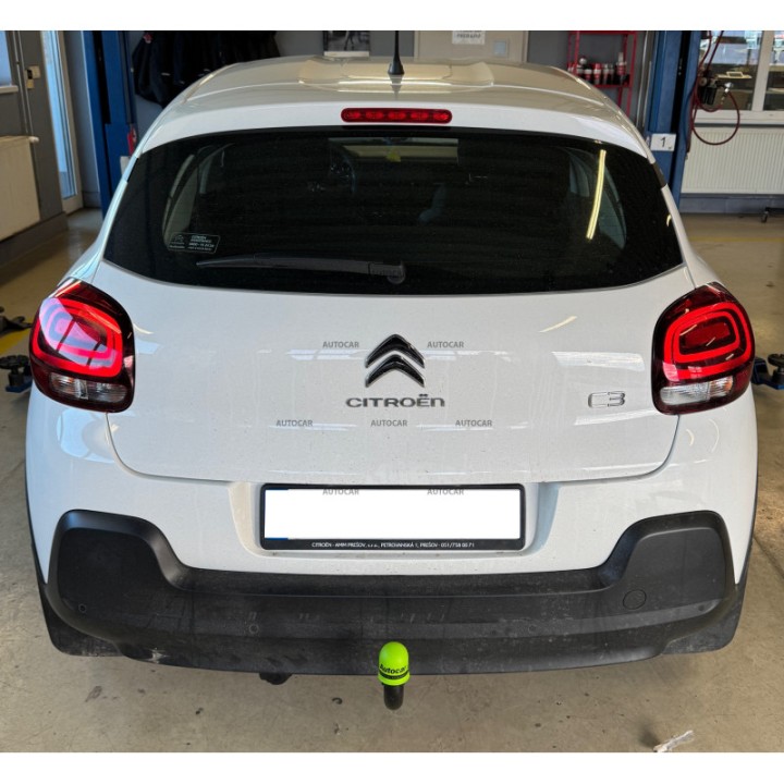 Cârlig de Remorcare, Auto-Hak, Sistem Semi-Demontabil, Citroën C3 2016 - 2023 - EDK.ro