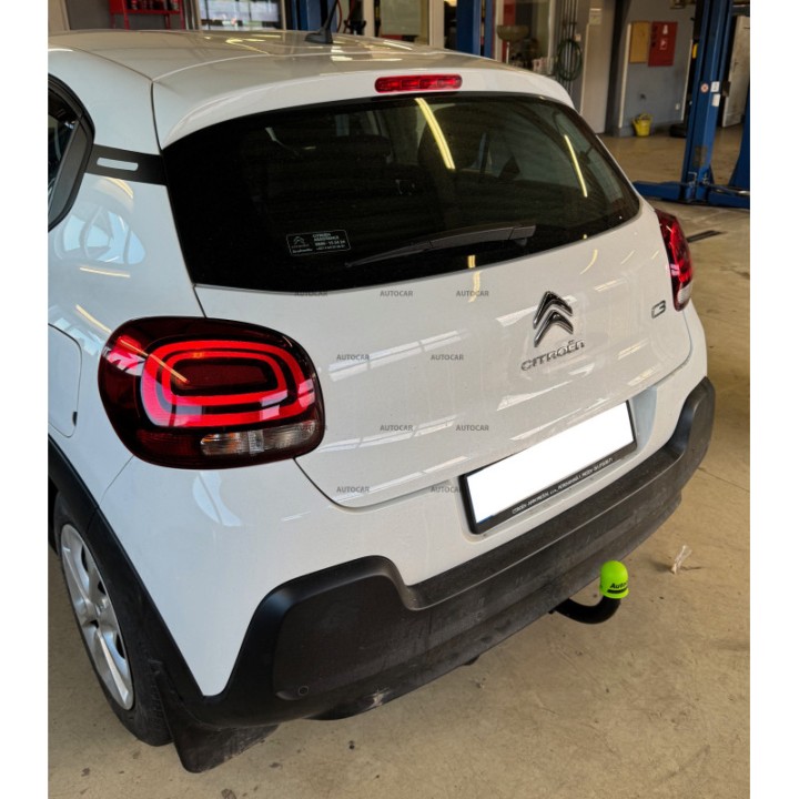 Towbar, Auto-Hak, Semi-Detachable System, Citroën C3 2016 - 2023 - EDK.ro