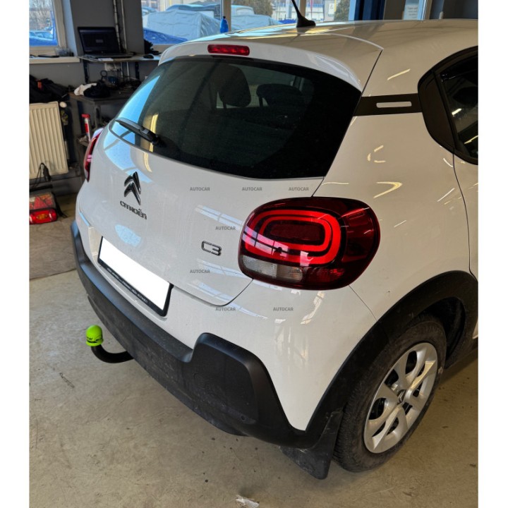 Towbar, Auto-Hak, Semi-Detachable System, Citroën C3 2016 - 2023 - EDK.ro