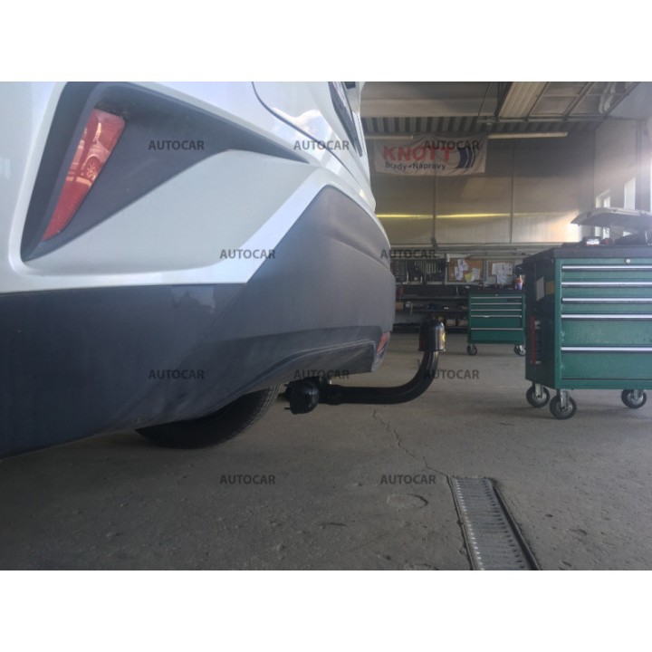 Cârlig de Remorcare, Auto-Hak, Sistem Demontabil Vertical, Toyota C-HR 2016 - 2019 - EDK.ro