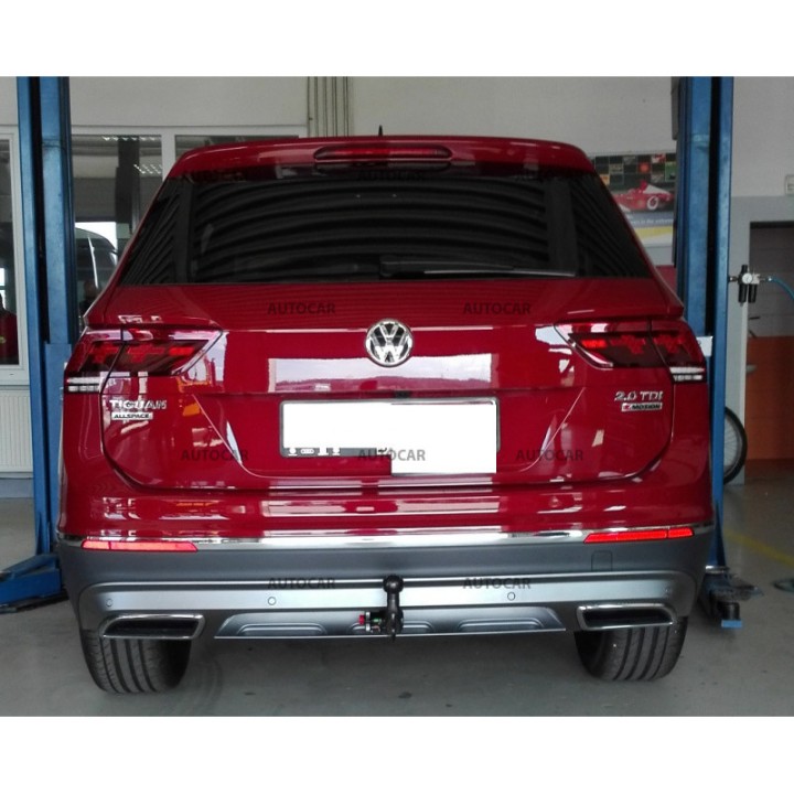 Cârlig de Remorcare Detașabil Vertical cu Cheie, Westfalia Automotive, Volkswagen Tiguan 2016 - 2023 - EDK.ro