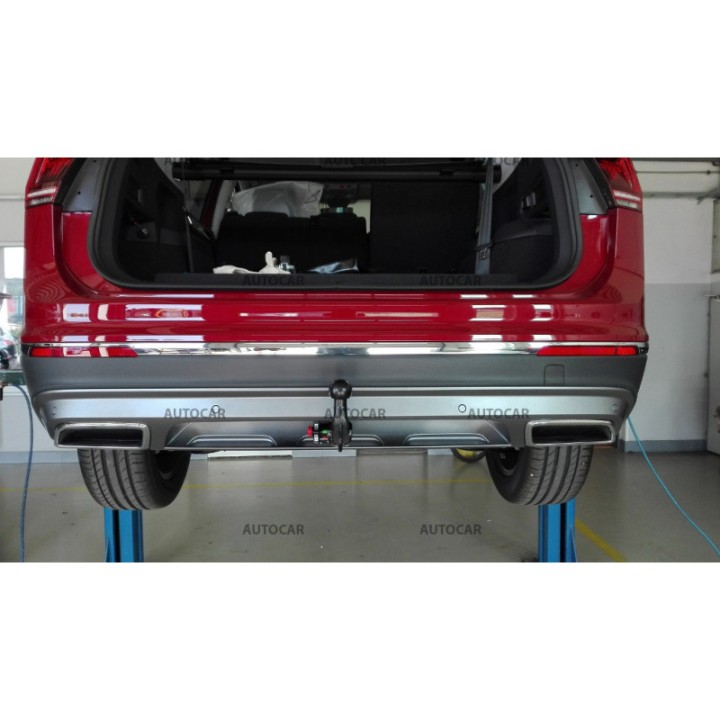 Vertical Detachable Towbar with Key, Westfalia Automotive, Volkswagen Tiguan 2016 - 2023 - EDK.ro
