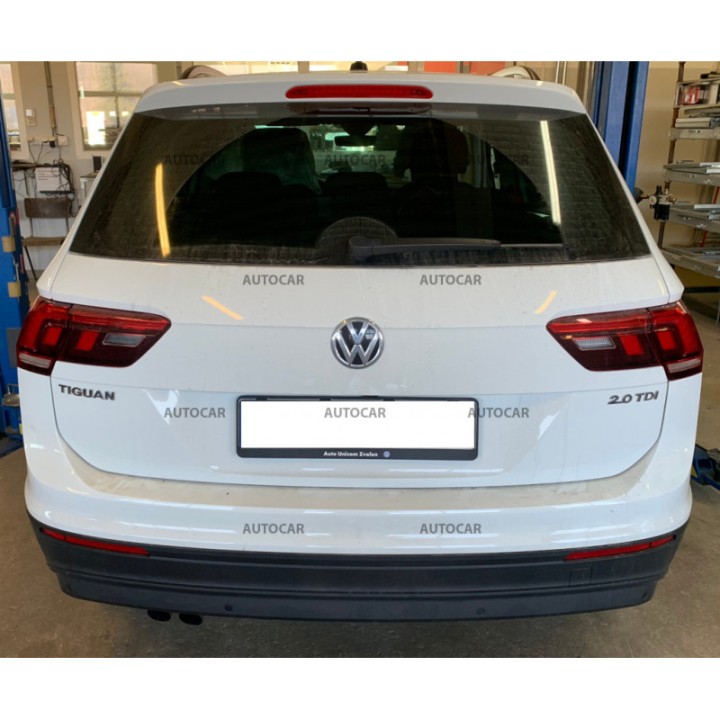 Vertical Detachable Towbar with Key, Westfalia Automotive, Volkswagen Tiguan 2016 - 2023 - EDK.ro