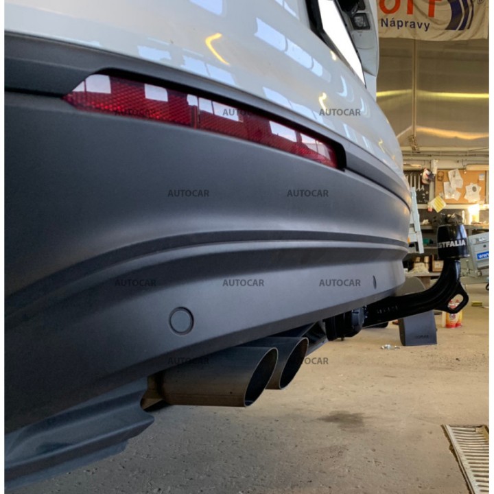 Cârlig de Remorcare Detașabil Vertical cu Cheie, Westfalia Automotive, Volkswagen Tiguan 2016 - 2023 - EDK.ro