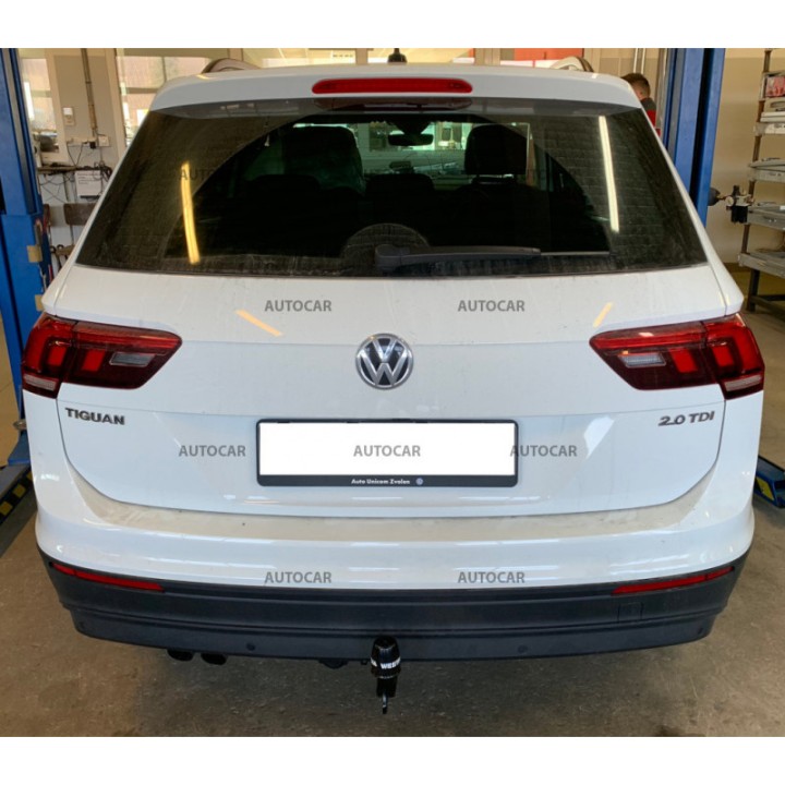 Cârlig de Remorcare Detașabil Vertical cu Cheie, Westfalia Automotive, Volkswagen Tiguan 2016 - 2023 - EDK.ro