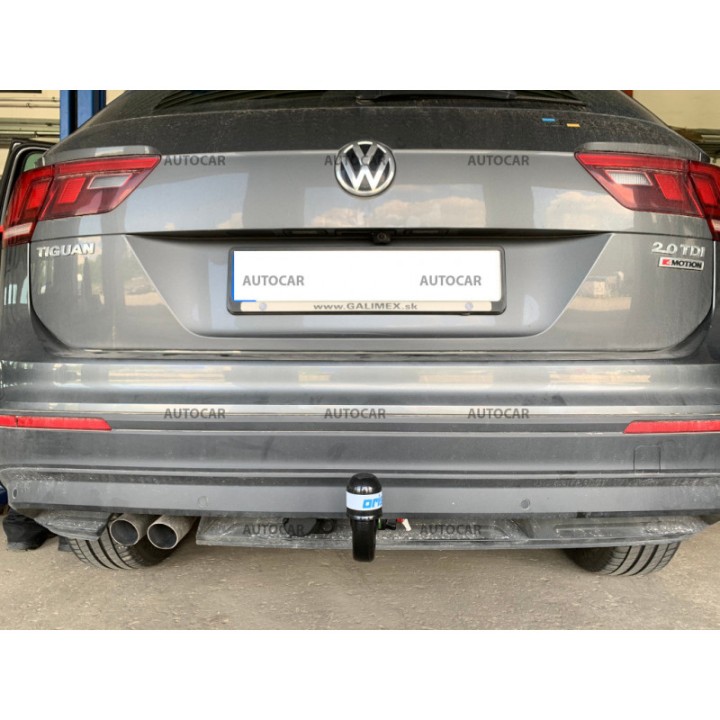 Cârlig de Remorcare Detașabil Vertical cu Cheie, ORIS / Bosal, Volkswagen Tiguan 2016 - 2023 - EDK.ro