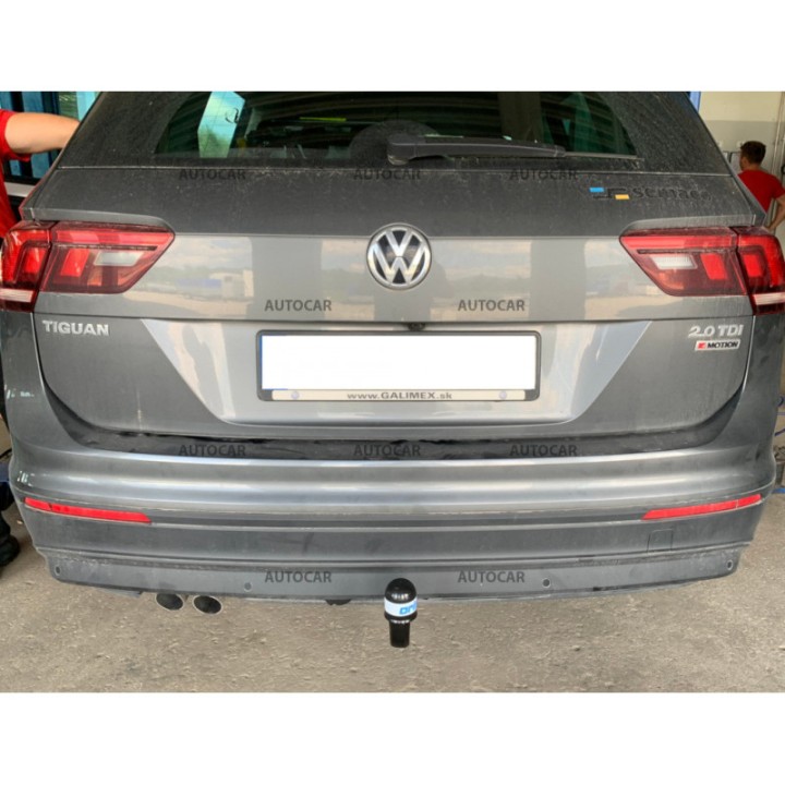 Vertical Detachable Towbar with Key, ORIS / Bosal, Volkswagen Tiguan 2016 - 2023 - EDK.ro