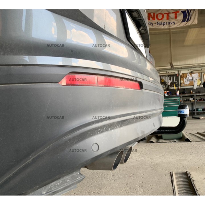 Cârlig de Remorcare Detașabil Vertical cu Cheie, ORIS / Bosal, Volkswagen Tiguan 2016 - 2023 - EDK.ro