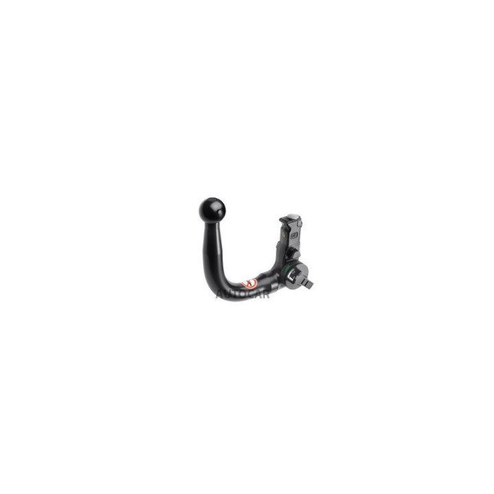 Vertical Detachable Towbar with Key, Brink, Volvo S90 / V90 2016 - Present - EDK.ro