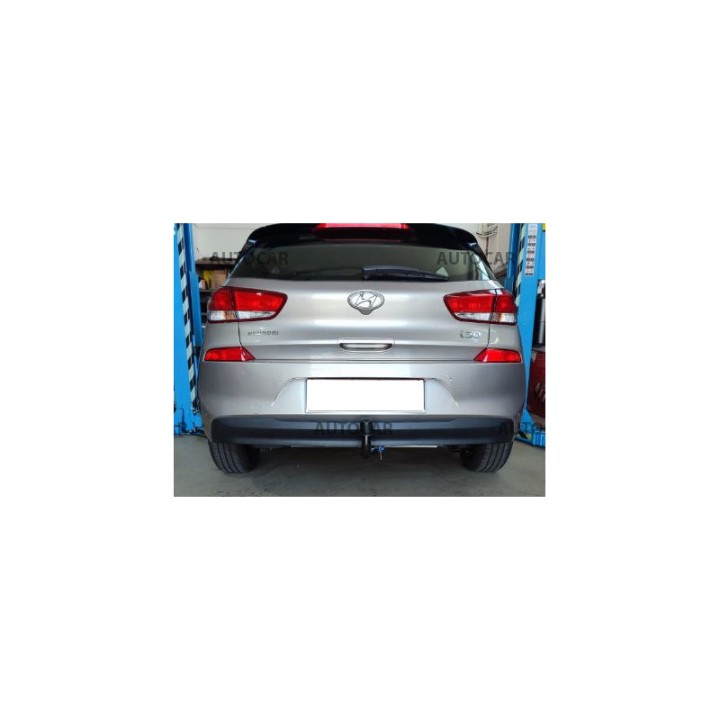 Cârlig de Remorcare, Auto-Hak, Sistem Demontabil Vertical, Hyundai i30 3/5 Uși 2017 - Prezent - EDK.ro