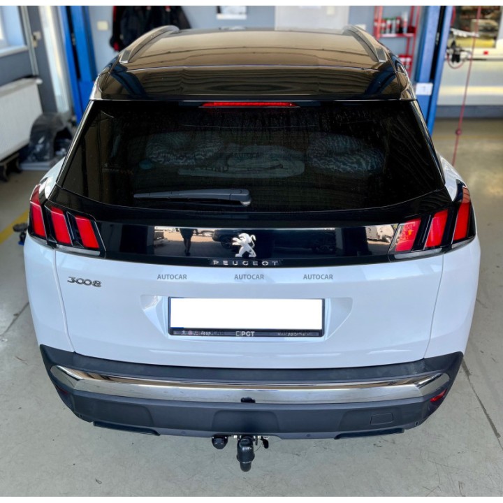 Towbar, Auto-Hak, Automatic Detachable System, Peugeot 3008 2016 - 2024 - EDK.ro