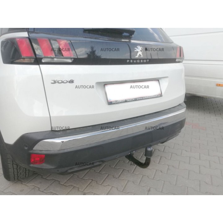 Towbar, Auto-Hak, Vertical Detachable System, Peugeot 3008 2016 - 2024 - EDK.ro