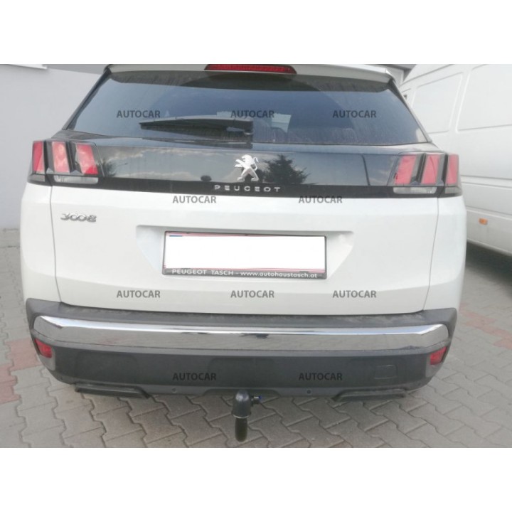 Towbar, Auto-Hak, Vertical Detachable System, Peugeot 3008 2016 - 2024 - EDK.ro