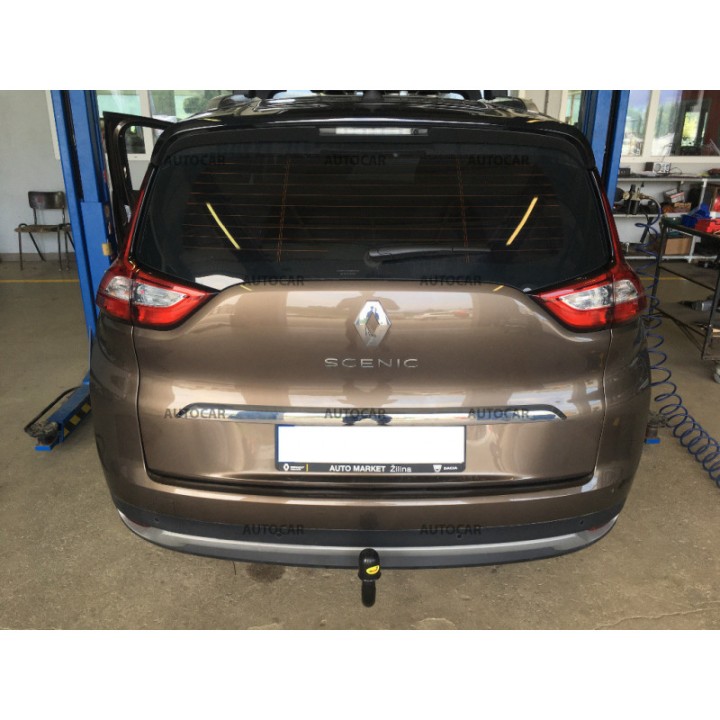 Towbar, Auto-Hak, Vertical Detachable System, Renault Grand Scenic 2017 - Present - EDK.ro