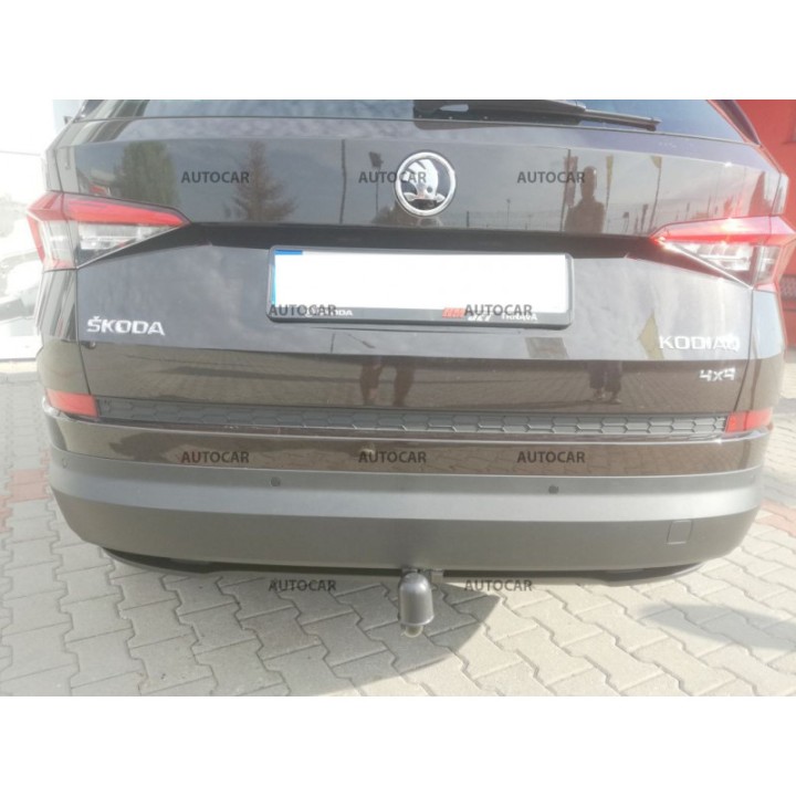 Cârlig de Remorcare, Auto-Hak, Sistem Demontabil Vertical, Škoda Kodiaq 2017 - Prezent - EDK.ro
