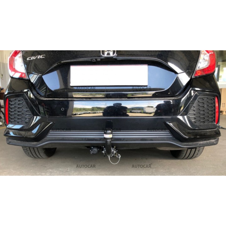Towbar, Auto-Hak, Automatic Detachable System, Honda Civic 5-Door 2017 - 2022 - EDK.ro