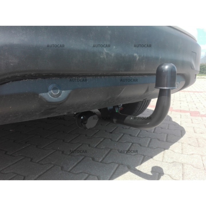 Cârlig de Remorcare, Auto-Hak, Sistem Demontabil Vertical, Nissan Qashqai 2014 - 2018 - EDK.ro