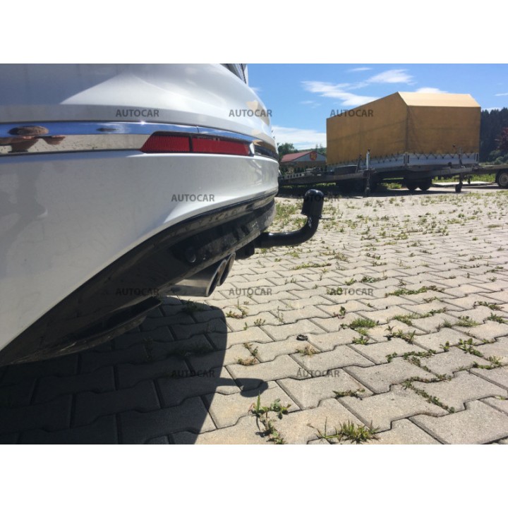 Towbar, Auto-Hak, Vertical Detachable System, Volkswagen Tiguan 2016 - 2023 - EDK.ro