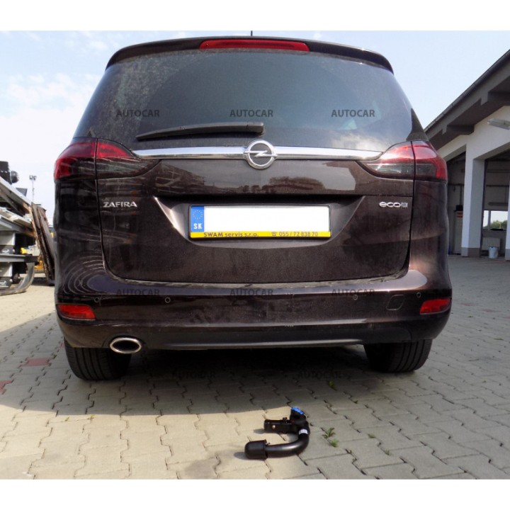 Cârlig de Remorcare, Auto-Hak, Sistem Demontabil Vertical, Opel Zafira 2012 - 2019 - EDK.ro