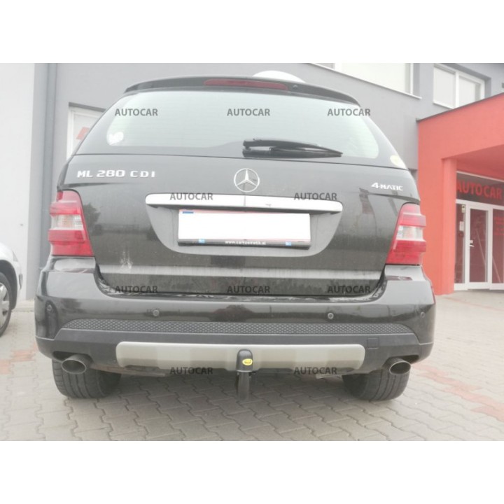 Cârlig de Remorcare, Auto-Hak, Sistem Demontabil Vertical, Mercedes-Benz ML 2005 - 2011 - EDK.ro