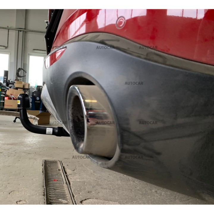 Cârlig de Remorcare, Auto-Hak, Sistem Demontabil Vertical, Alfa Romeo Stelvio 2016 - Prezent - EDK.ro