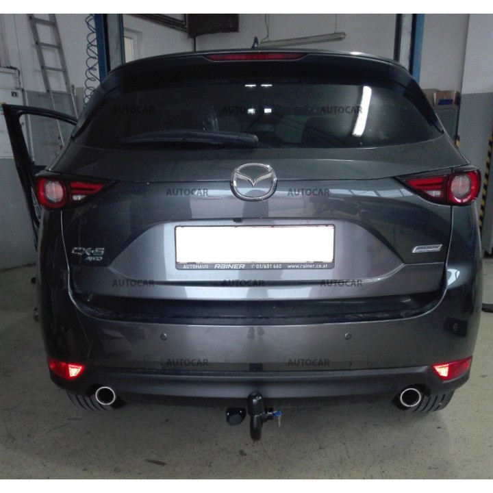 Towbar, Auto-Hak, Vertical Detachable System, Mazda CX 5 without AdBlue 2017 - 2021 - EDK.ro
