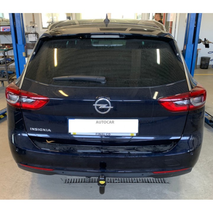 Cârlig de Remorcare, Auto-Hak, Sistem Demontabil Vertical, Opel Insignia 2017 - Prezent - EDK.ro