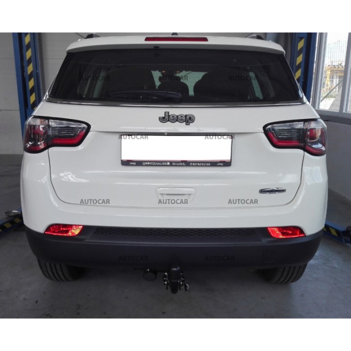 Towbar, Auto-Hak, Automatic Detachable System, Jeep Compass 2017 - 2025 - EDK.ro