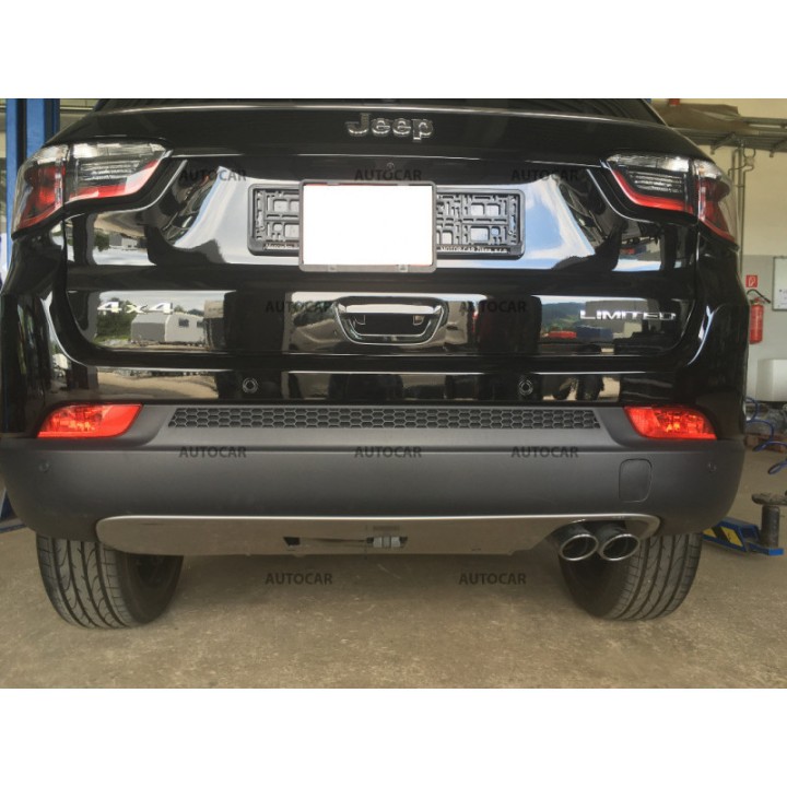 Cârlig de Remorcare, Auto-Hak, Sistem Demontabil Vertical, Jeep Compass 2017 - 2025 - EDK.ro