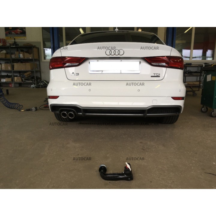 Cârlig de Remorcare Detașabil Vertical cu Cheie, ORIS / Bosal Sedan, Audi A3 2016 - Prezent - EDK.ro