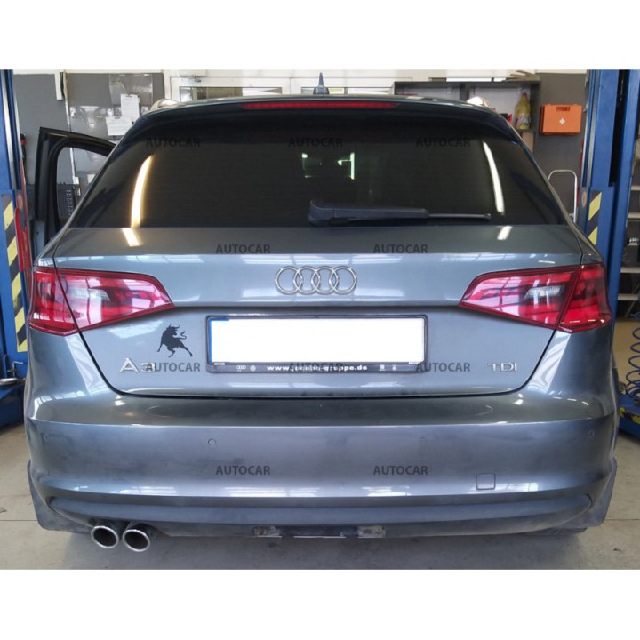 Cârlig de Remorcare Detașabil Vertical cu Cheie, ORIS / Bosal Sedan, Audi A3 2016 - Prezent - EDK.ro