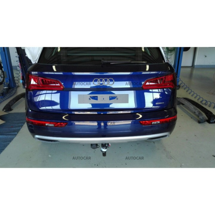 Cârlig de Remorcare Detașabil Vertical cu Cheie, ORIS / Bosal SQ5 FY FIX4BIKE, Audi Q5 2016 - 2023 - EDK.ro