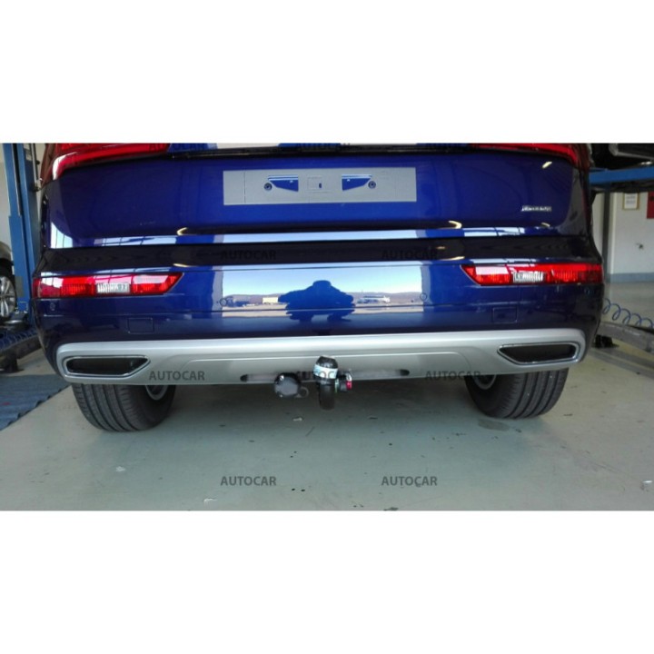 Vertical Detachable Towbar with Key, ORIS / Bosal SQ5 FY FIX4BIKE, Audi Q5 2016 - 2023 - EDK.ro