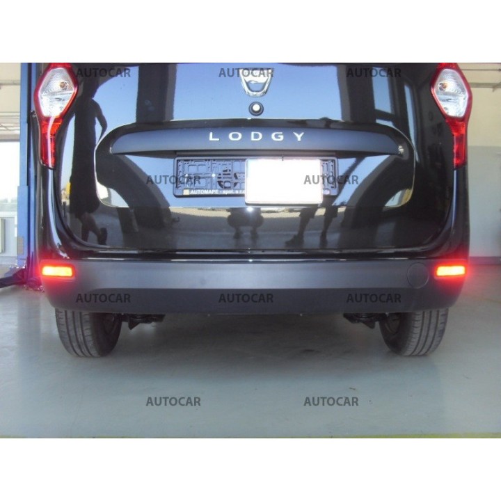 Cârlig de Remorcare, Auto-Hak, Sistem Demontabil Vertical, Dacia Lodgy Stepway 2012 - Prezent - EDK.ro