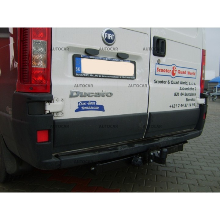 Cârlig de Remorcare, Auto-Hak, Sistem Semi-Demontabil, Fiat Ducato Dubă 4x4 1999 - 2006 - EDK.ro